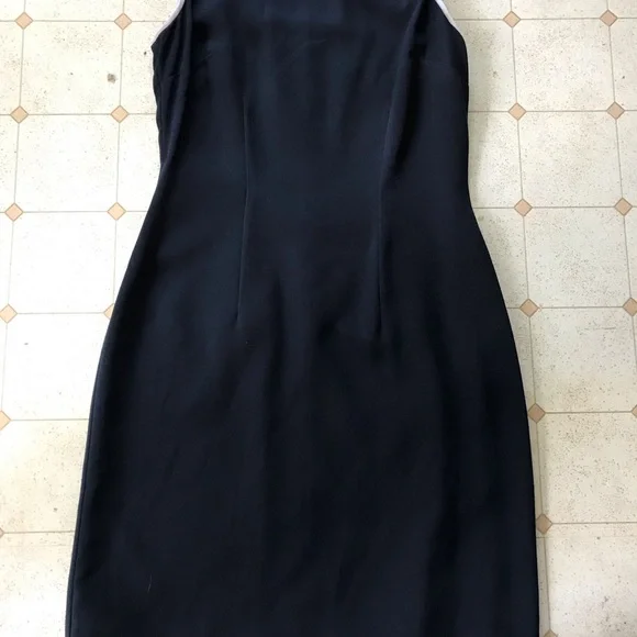 white dress with blue stripes Shop Nikkomd dress